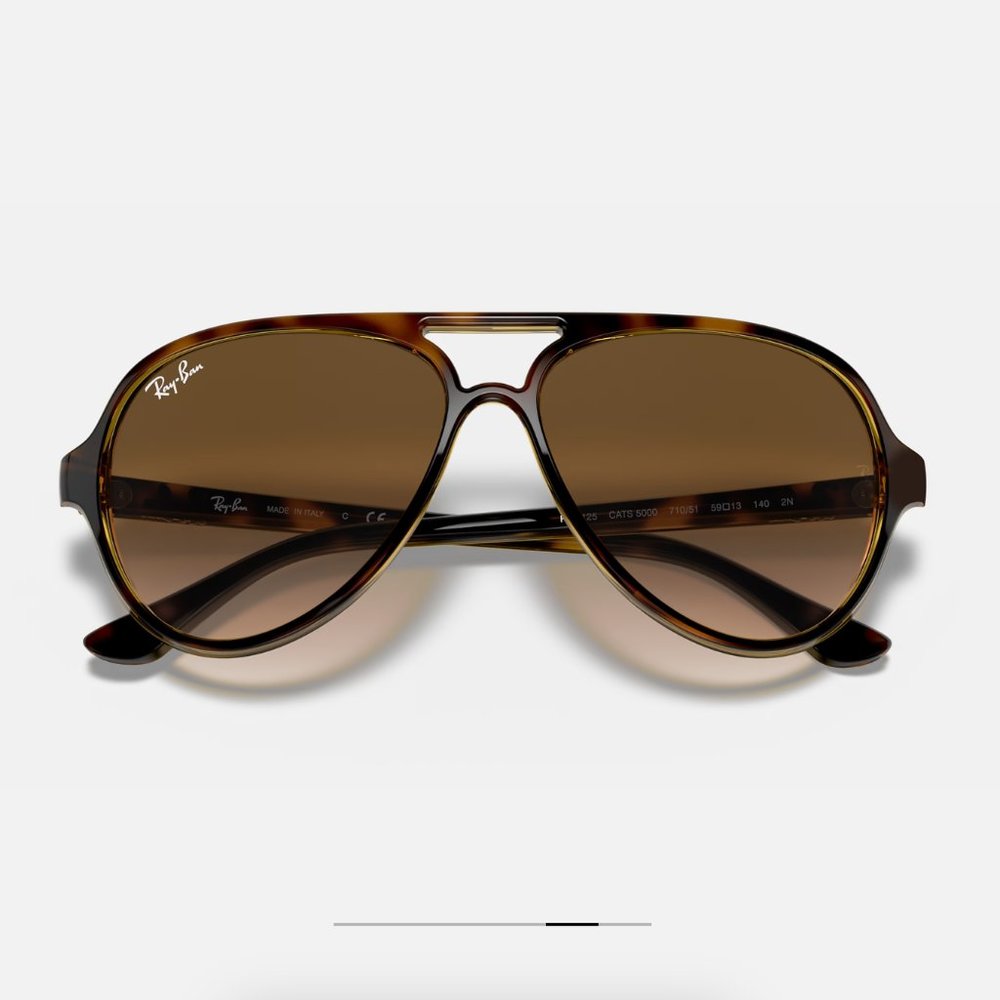 Unisex Ray-Ban Aviator Sunglasses: Cats 5000 Classic